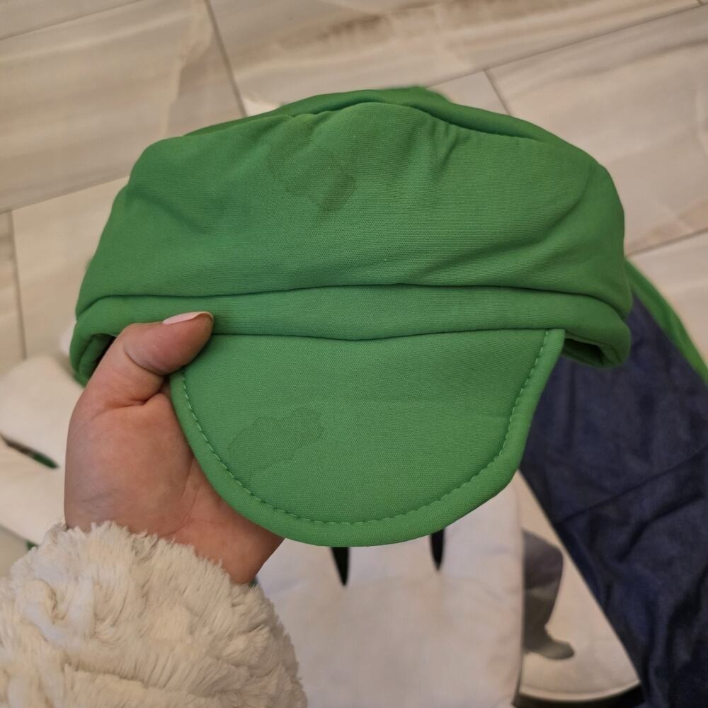 Super Mario Brothers Bros Luigi Adult Nintendo Video Game Costume - Large - Picture 7 of 16
